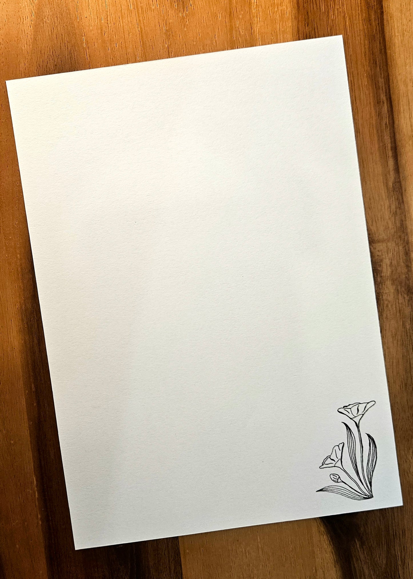 Writing set - poppy