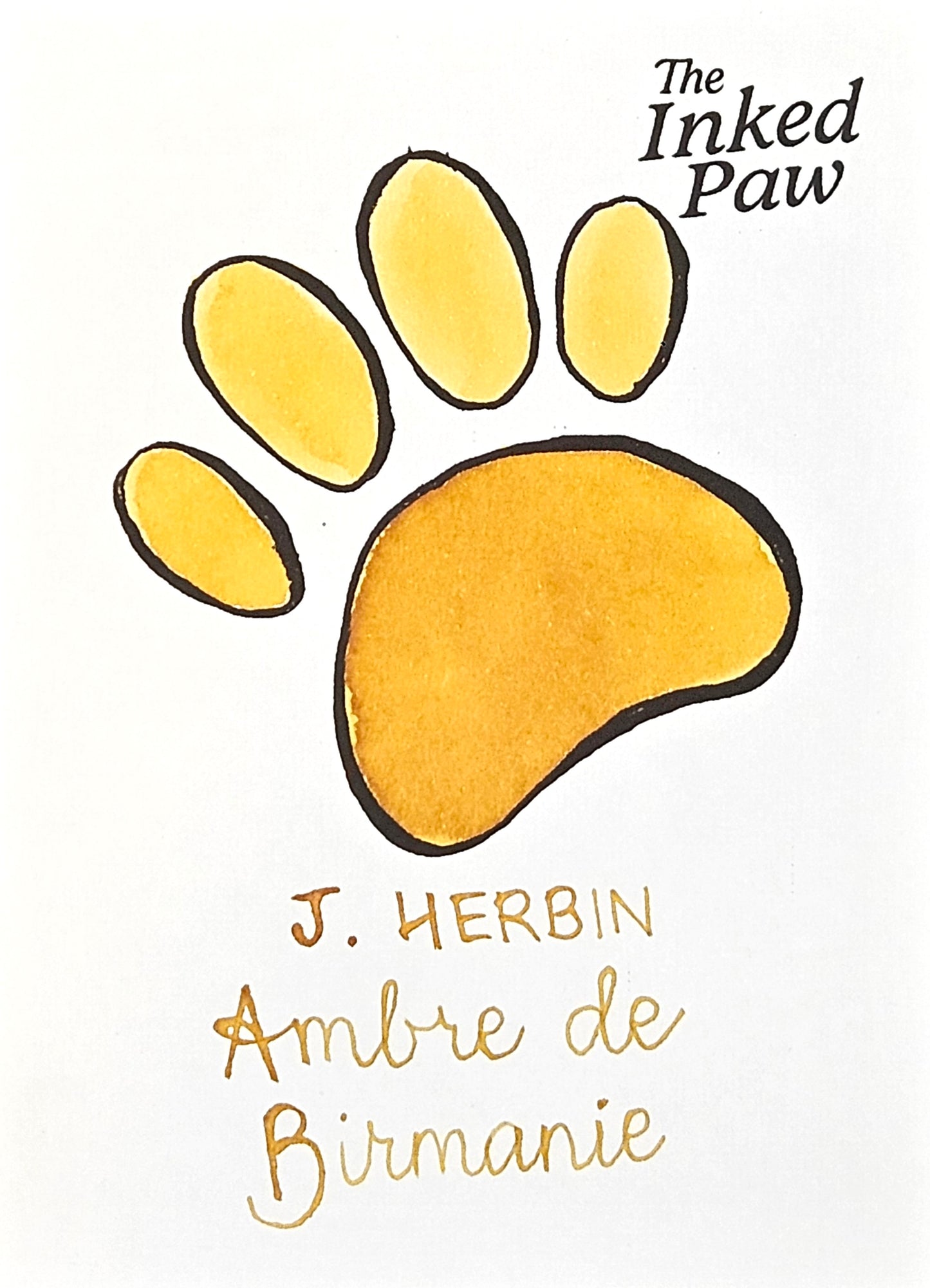 J. Herbin Ambre de Birmanie (sample)