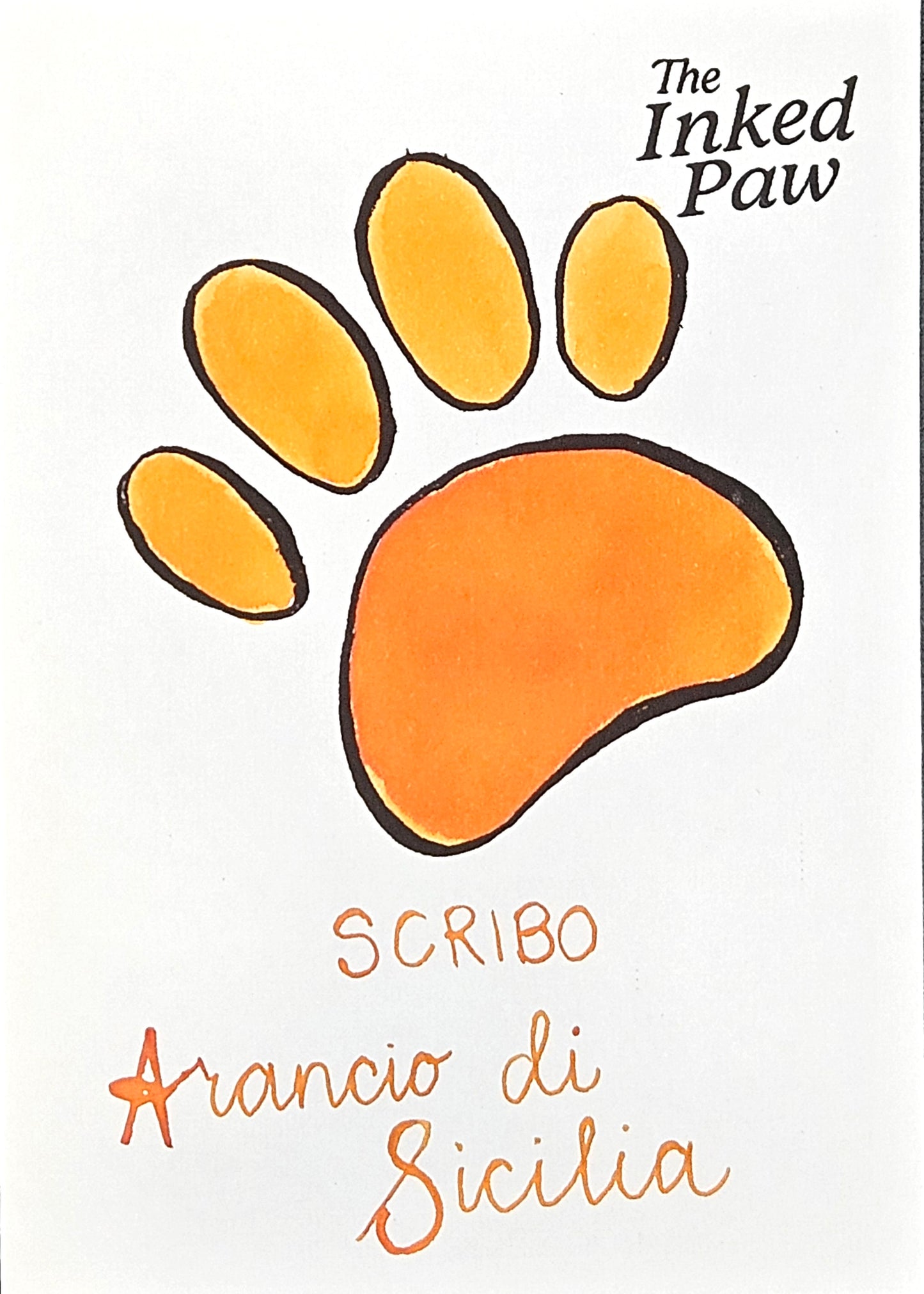 Scribo Arancio di Sicilia (sample)