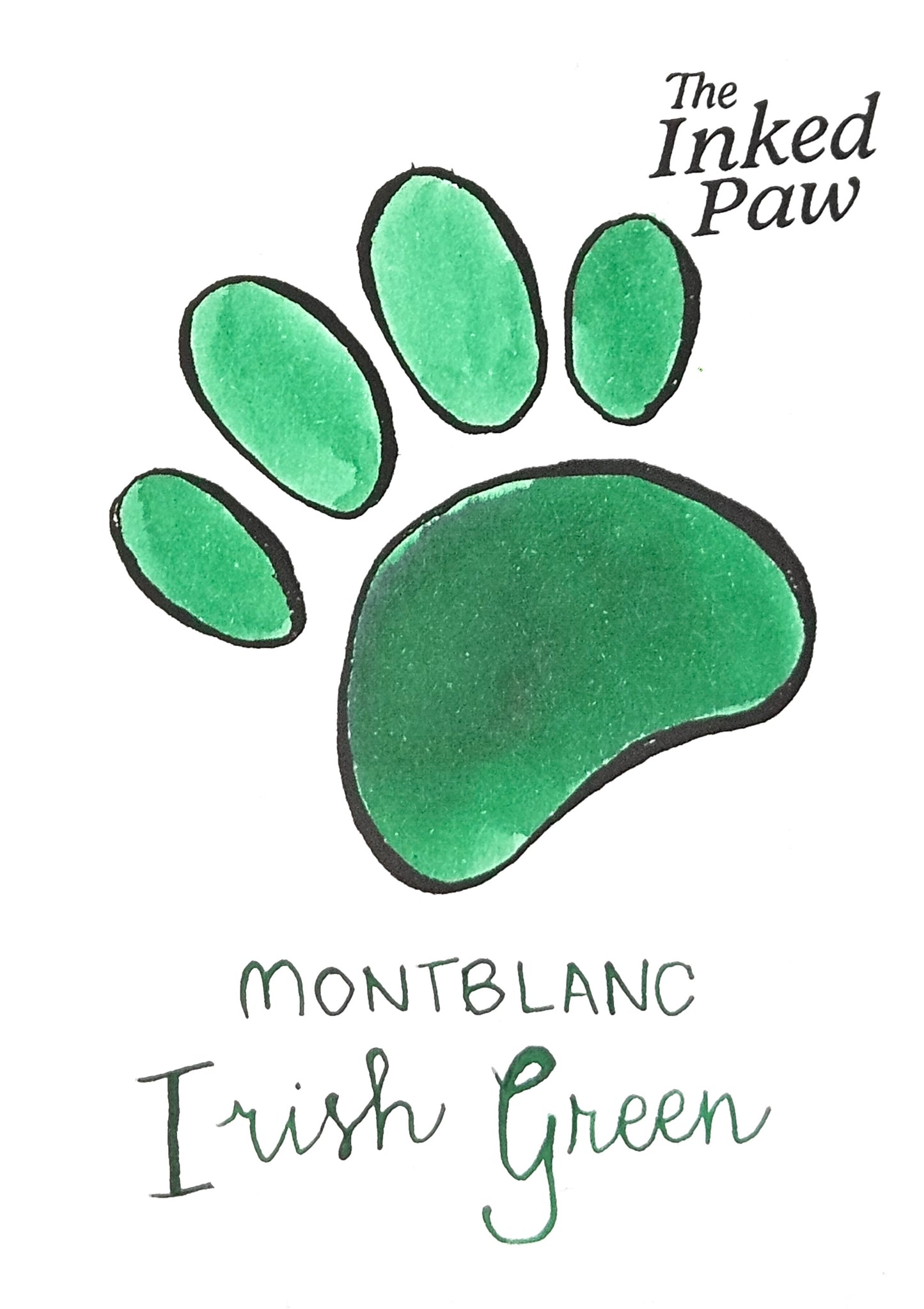 Montblanc Irish Green (sample)