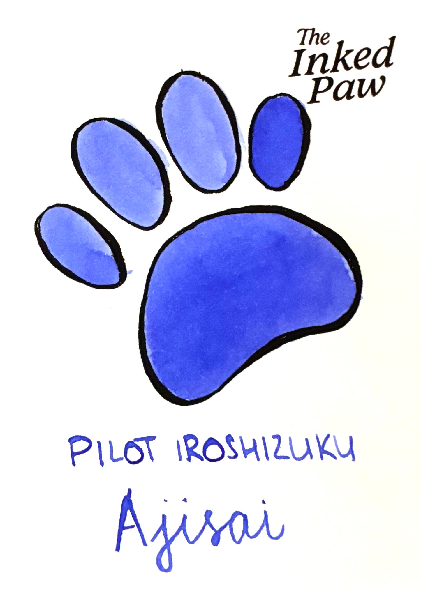 Pilot Iroshizuku Ajisai (sample)