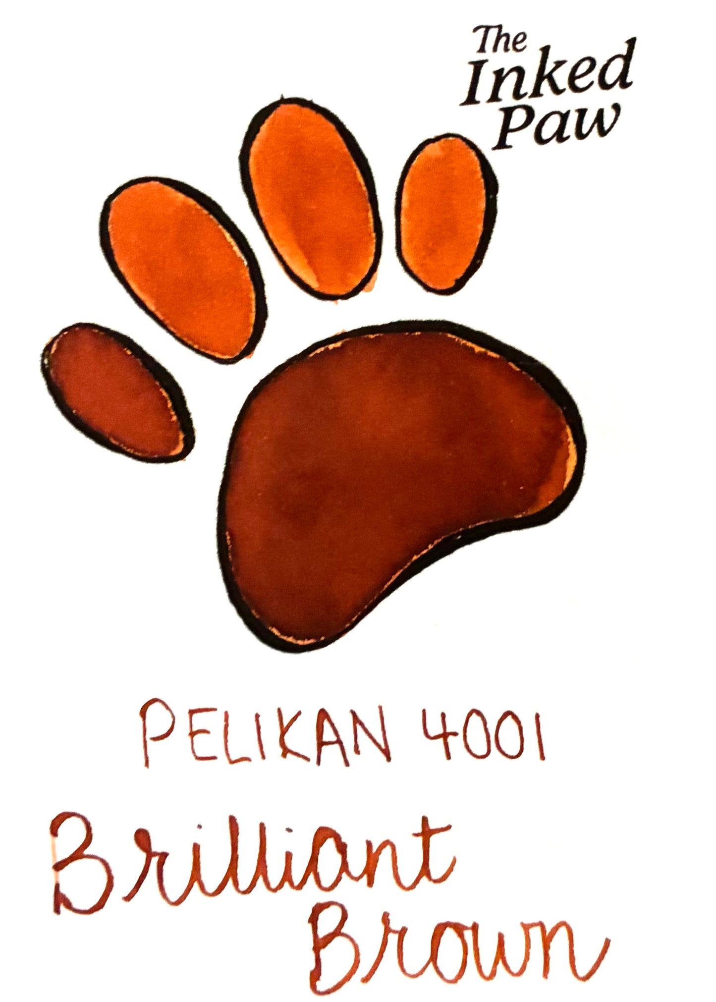 Pelikan 4001 Brilliant Brown (sample)