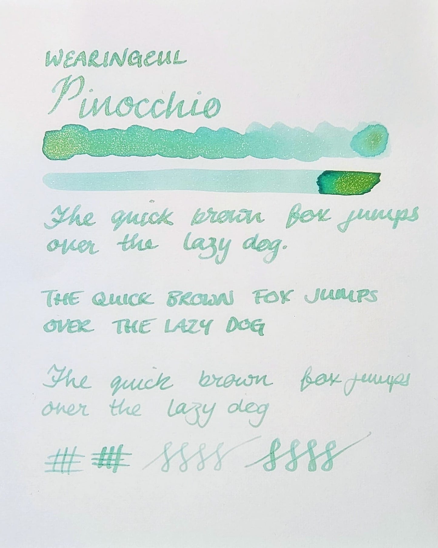 Wearingeul Pinocchio (sample)