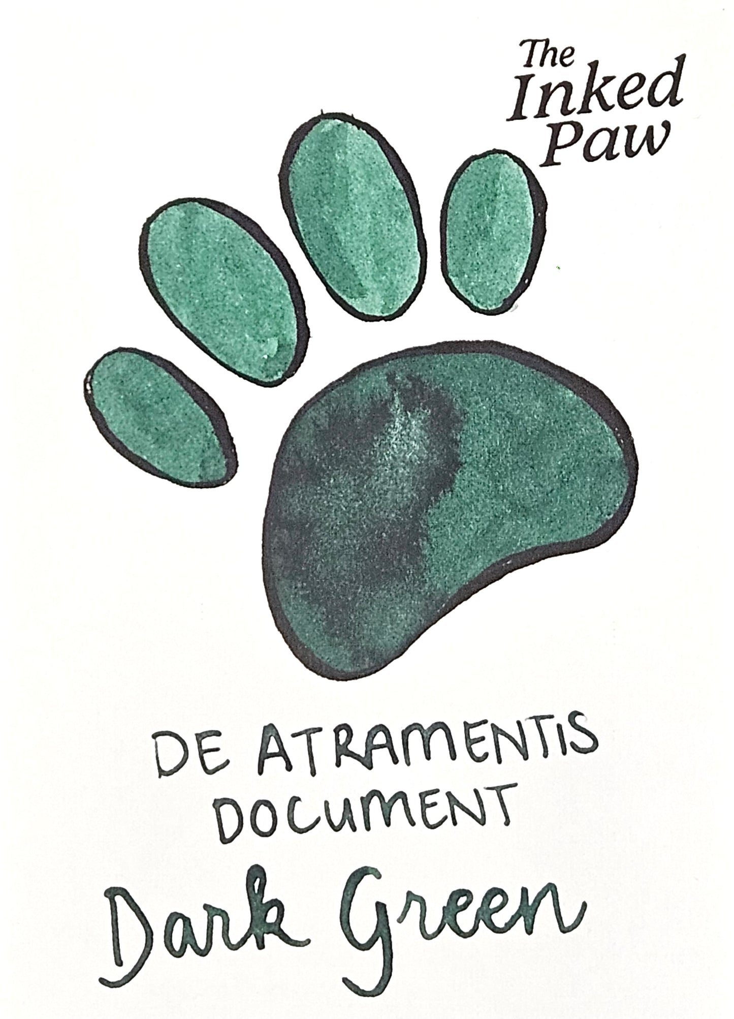 De Atramentis Document Dark Green (sample)