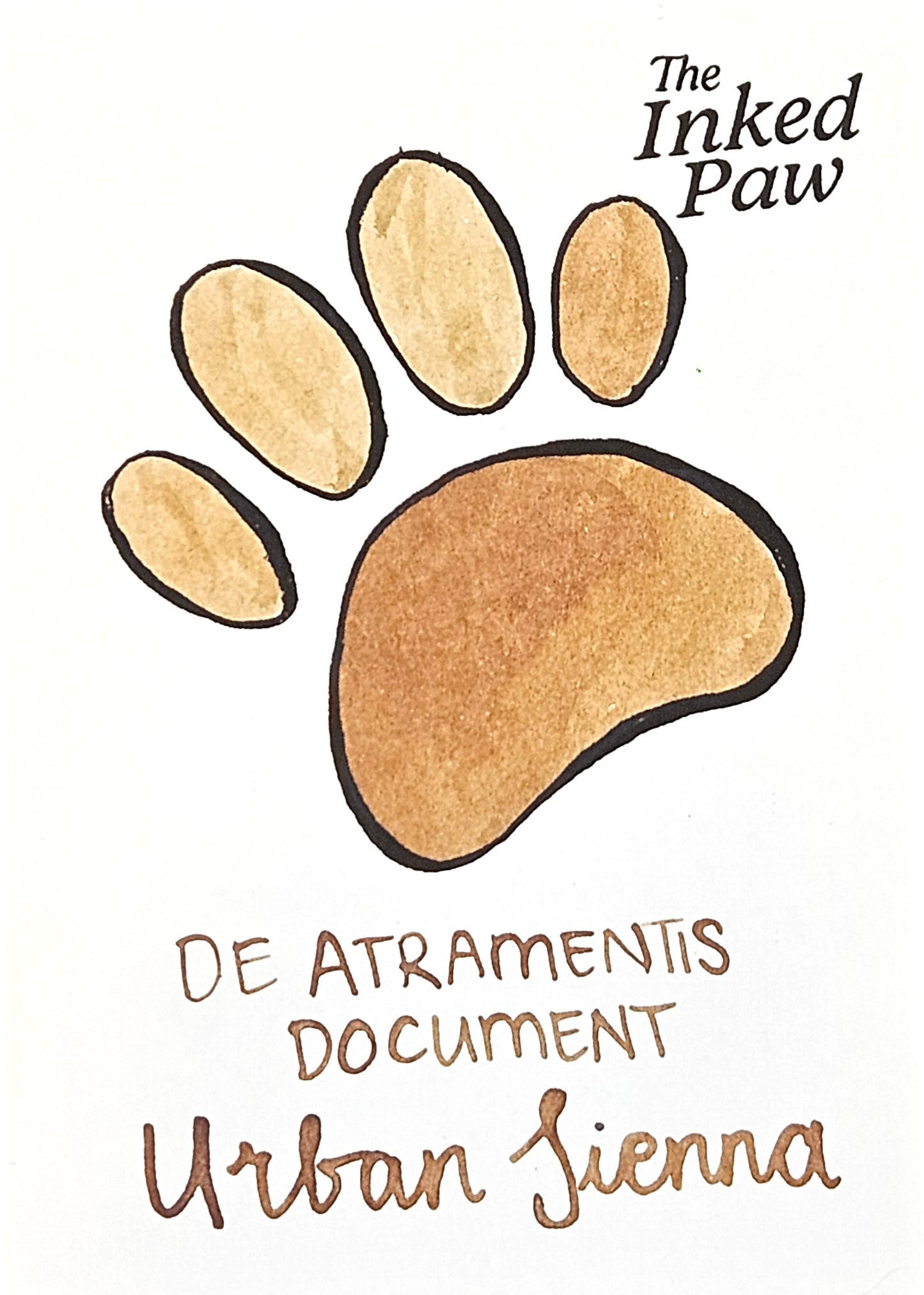 De Atramentis Document Urban Sienna (sample)