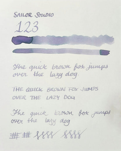 Sailor Ink Studio 123 (sample)