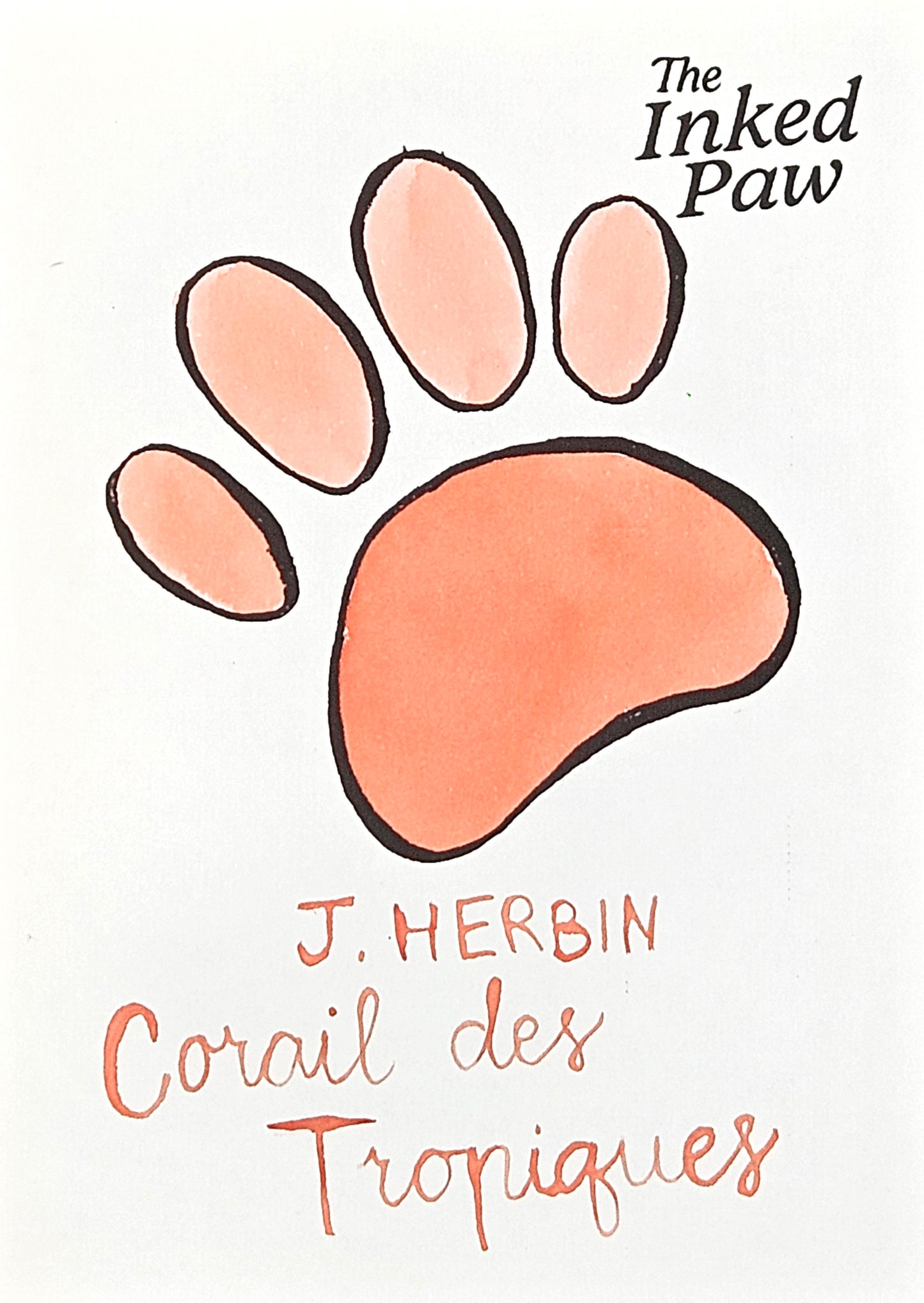 J. Herbin Corail des Tropiques (sample)