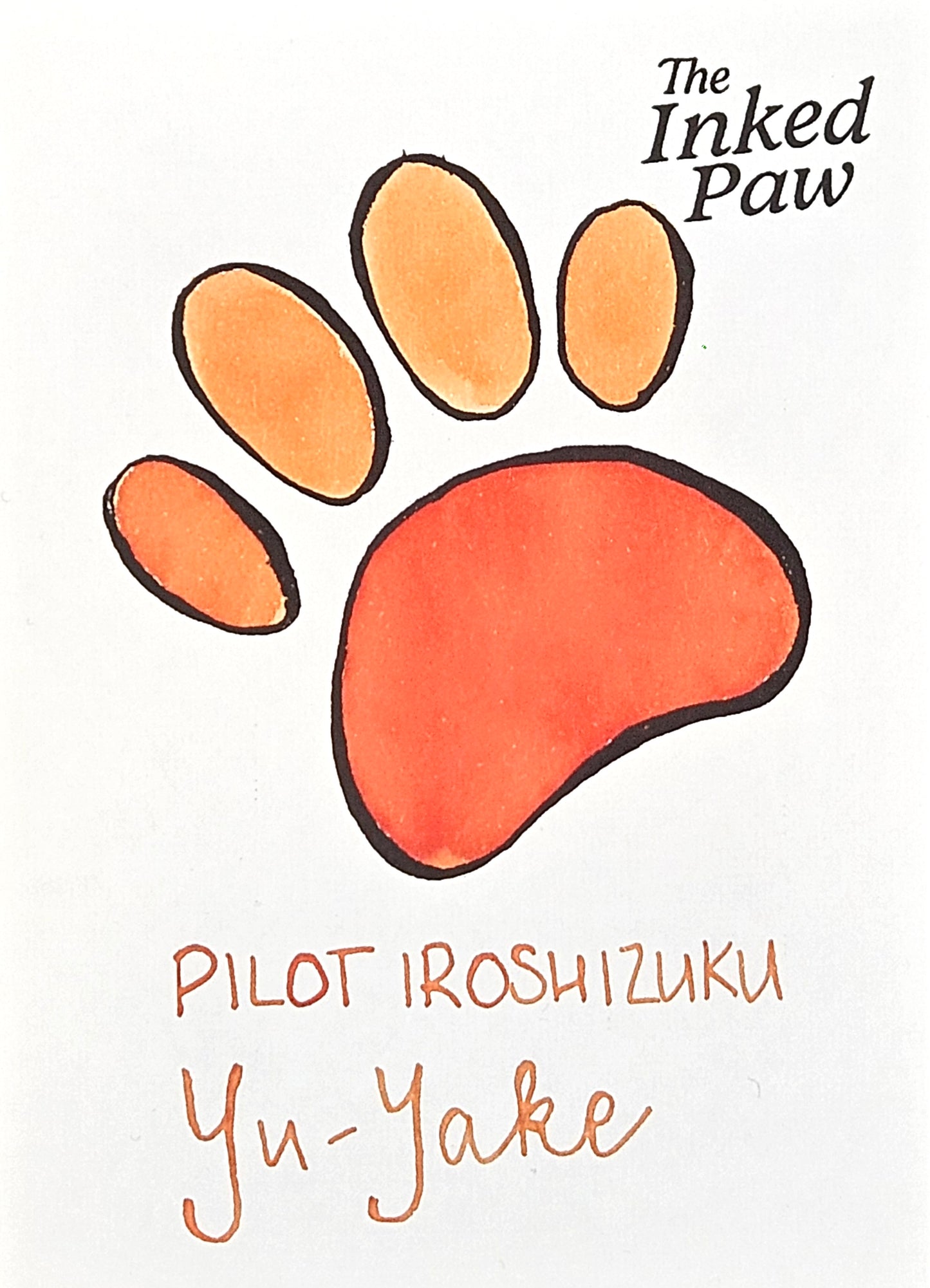 Pilot Iroshizuku Yu-Yake (sample)