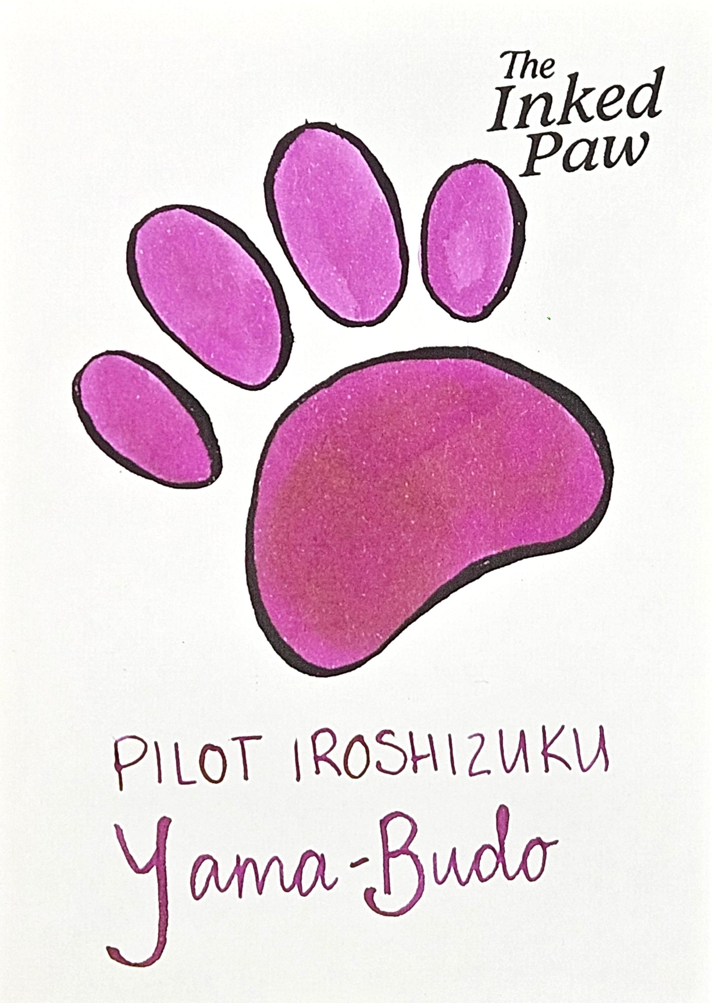 Pilot Iroshizuku Yama-Budo (sample)