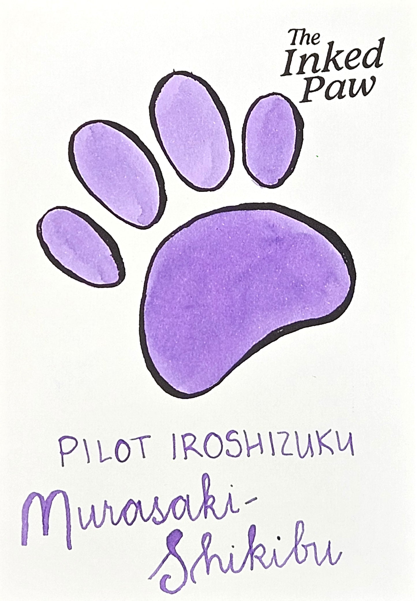 Pilot Iroshizuku Murasaki-Shikibu (sample)