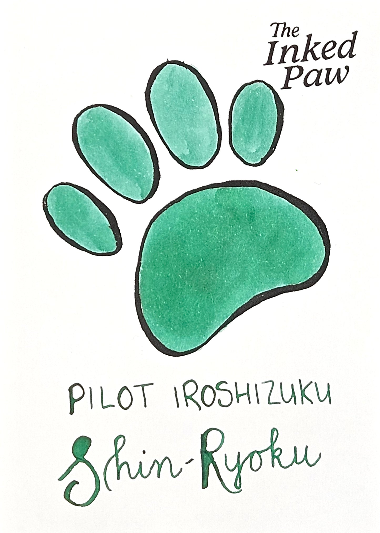 Pilot Iroshizuku Shin-Ryoku (sample)