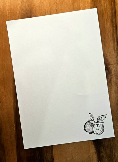 Writing set - apple