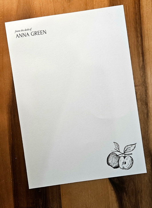 Writing set - apple