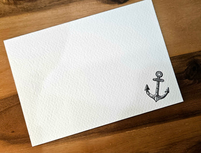 Note cards - anchor