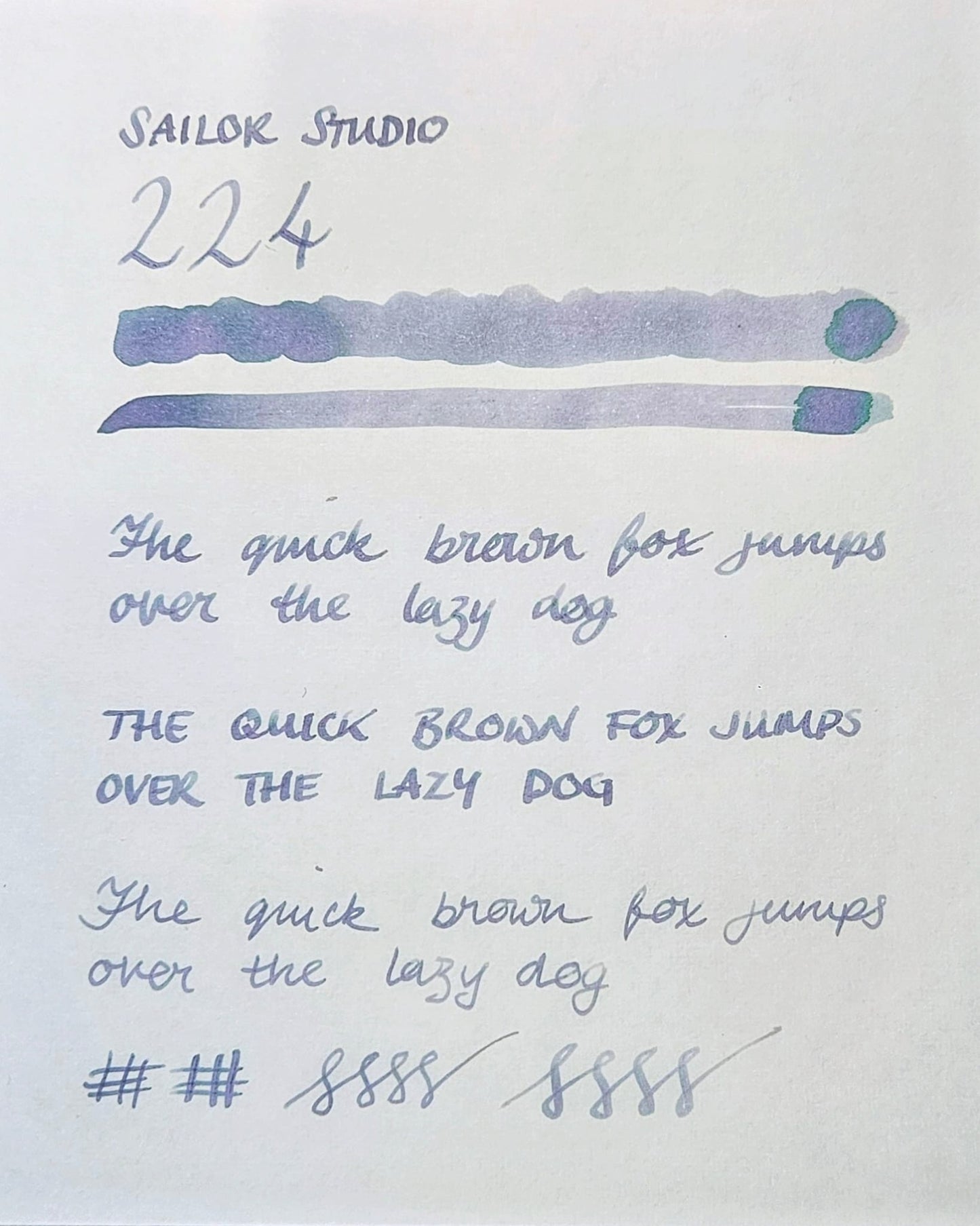 Sailor Ink Studio 224 (sample)