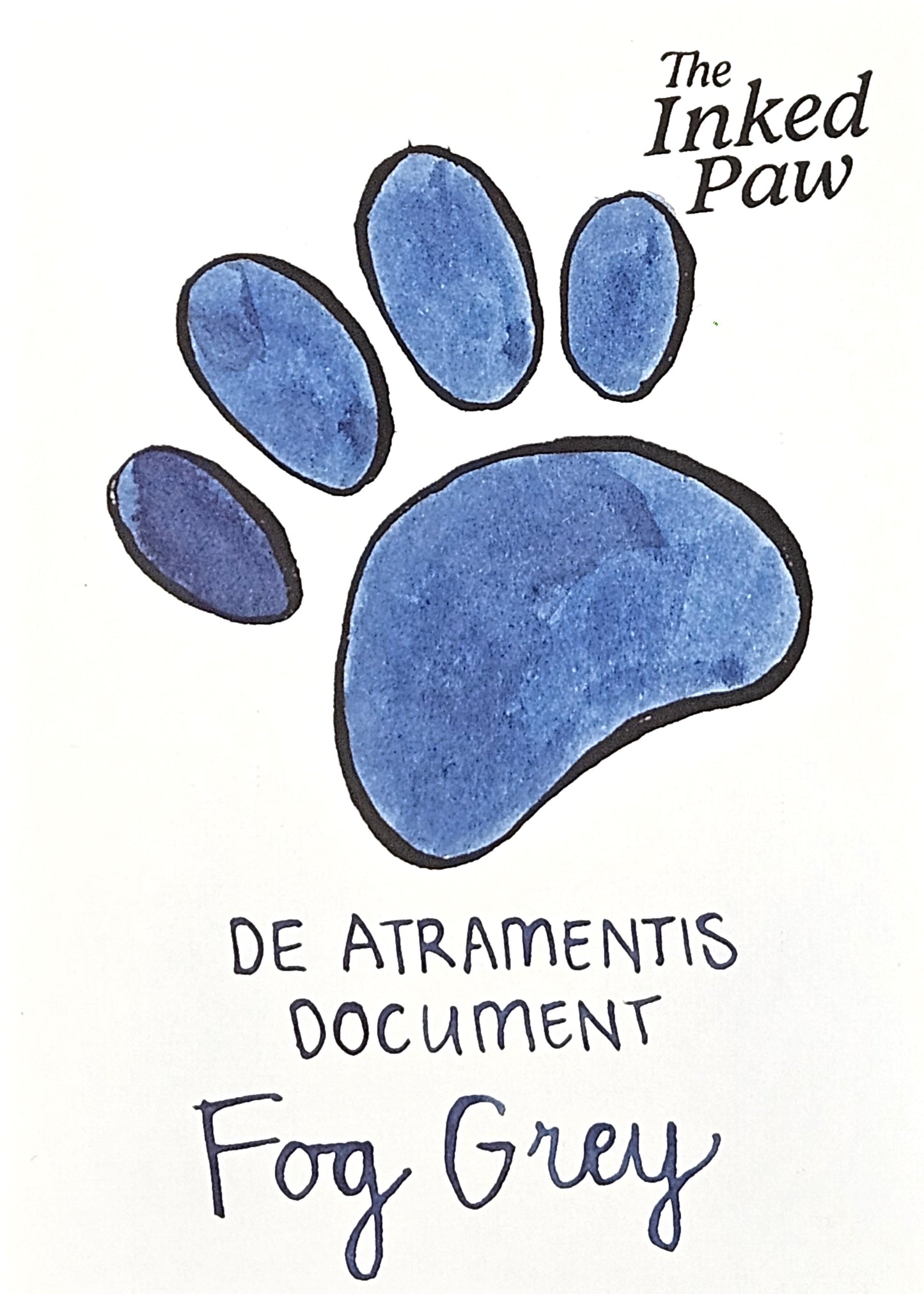 De Atramentis Document Fog Grey (sample)