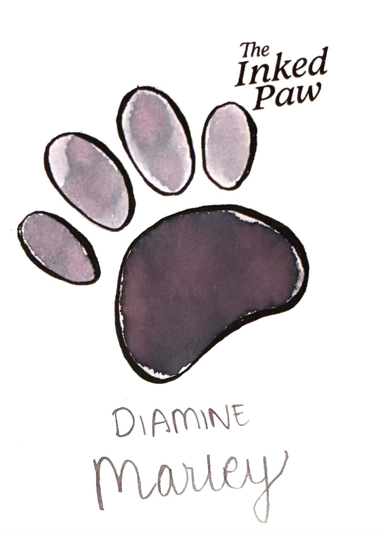 Diamine Inkvent Marley (sample)