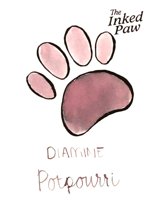 Diamine Inkvent Forest Potpourri (sample)