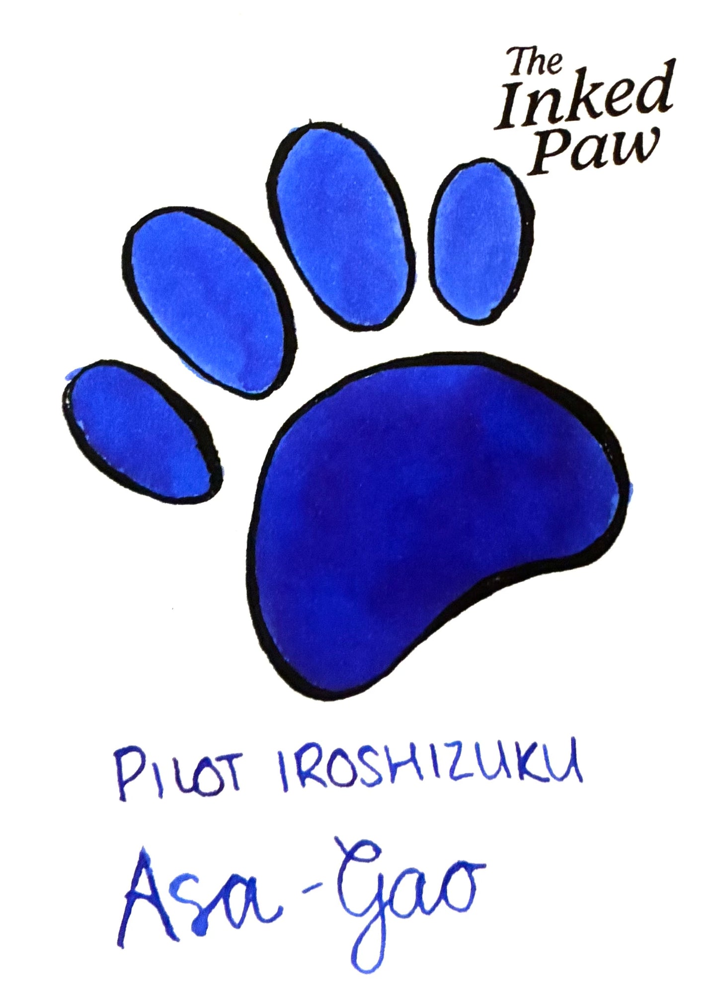 Pilot Iroshizuku Asa-Gao (sample)