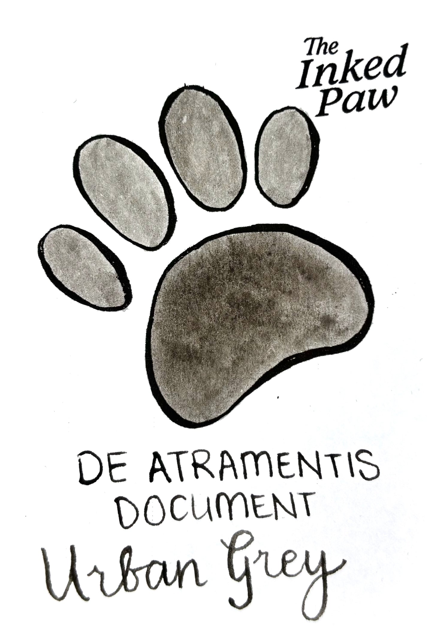 De Atramentis Document Urban Grey (sample)