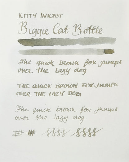 Kitty Inkpot Biggie Cat Bottle
