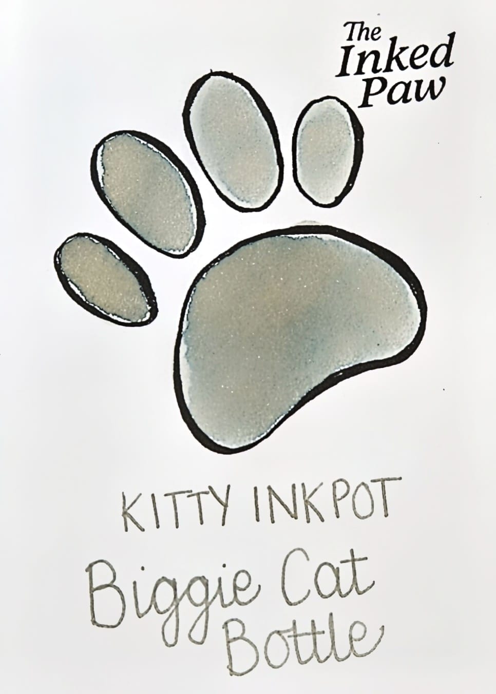 Kitty Inkpot Biggie Cat Bottle