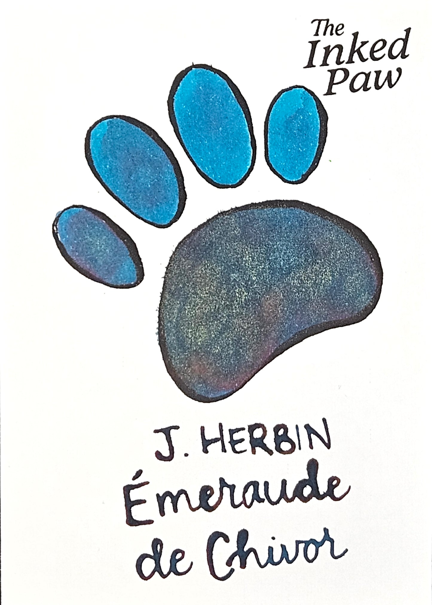 J. Herbin Émeraude de Chivor (sample)