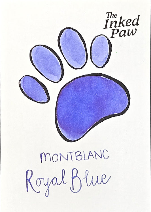 Montblanc Royal Blue (sample)