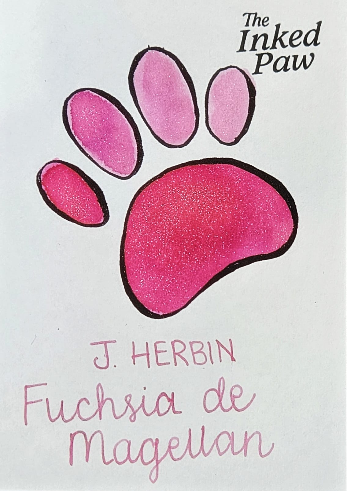 J. Herbin Fuchsia de Magellan (sample)