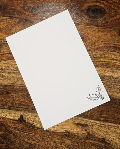 Writing set - Christmas - Holly