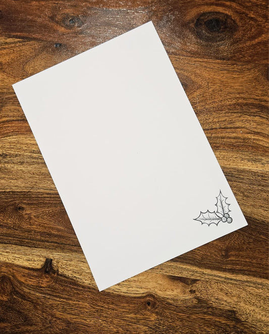 Writing set - Christmas - Holly