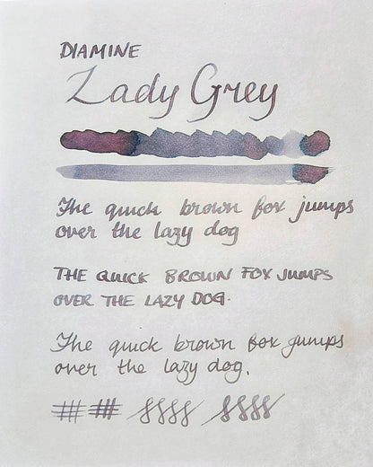 Diamine Lady Grey (sample)
