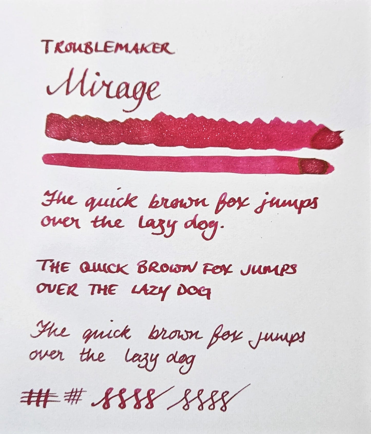 Troublemaker Mirage (sample)