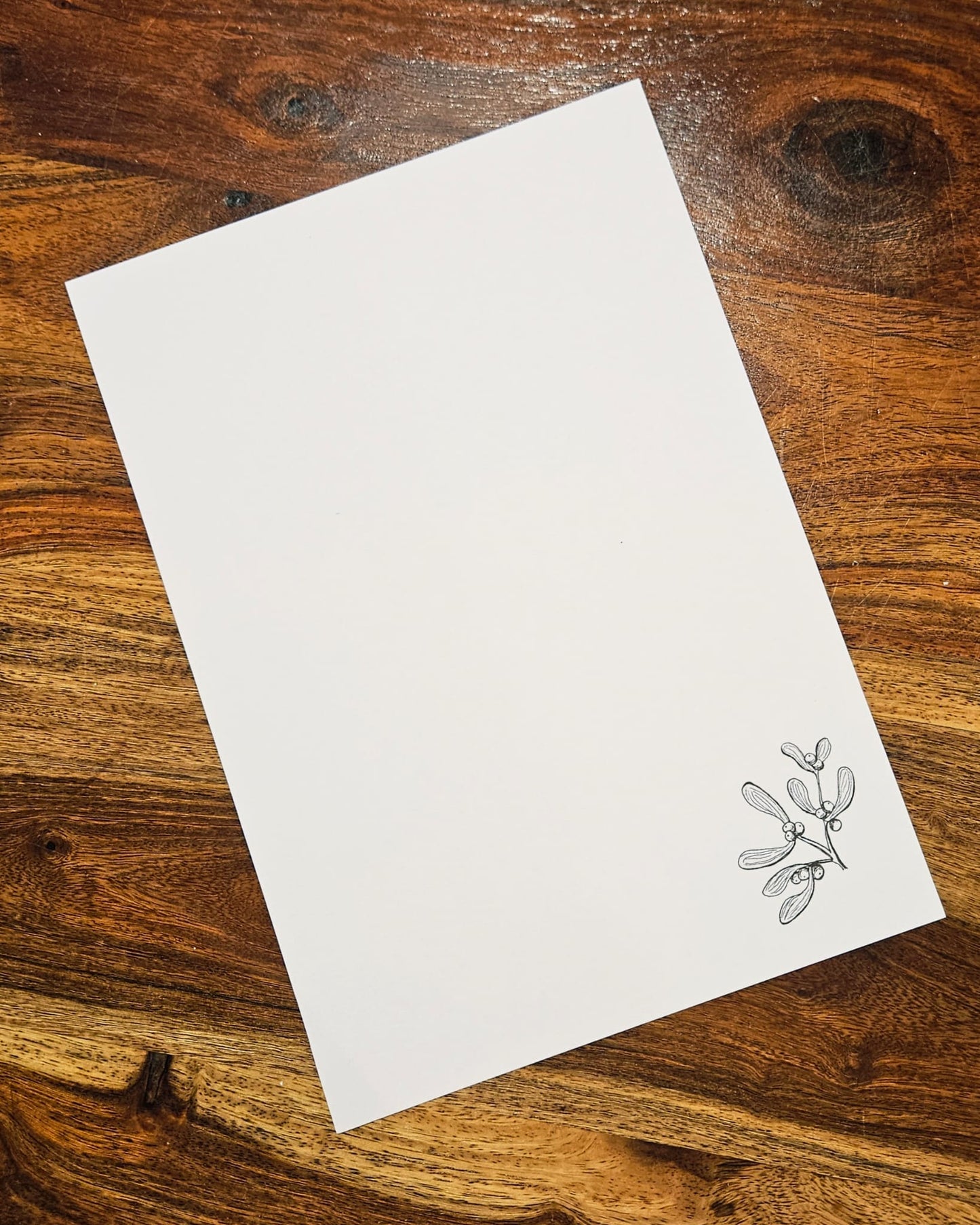 Writing set - Christmas - Mistletoe