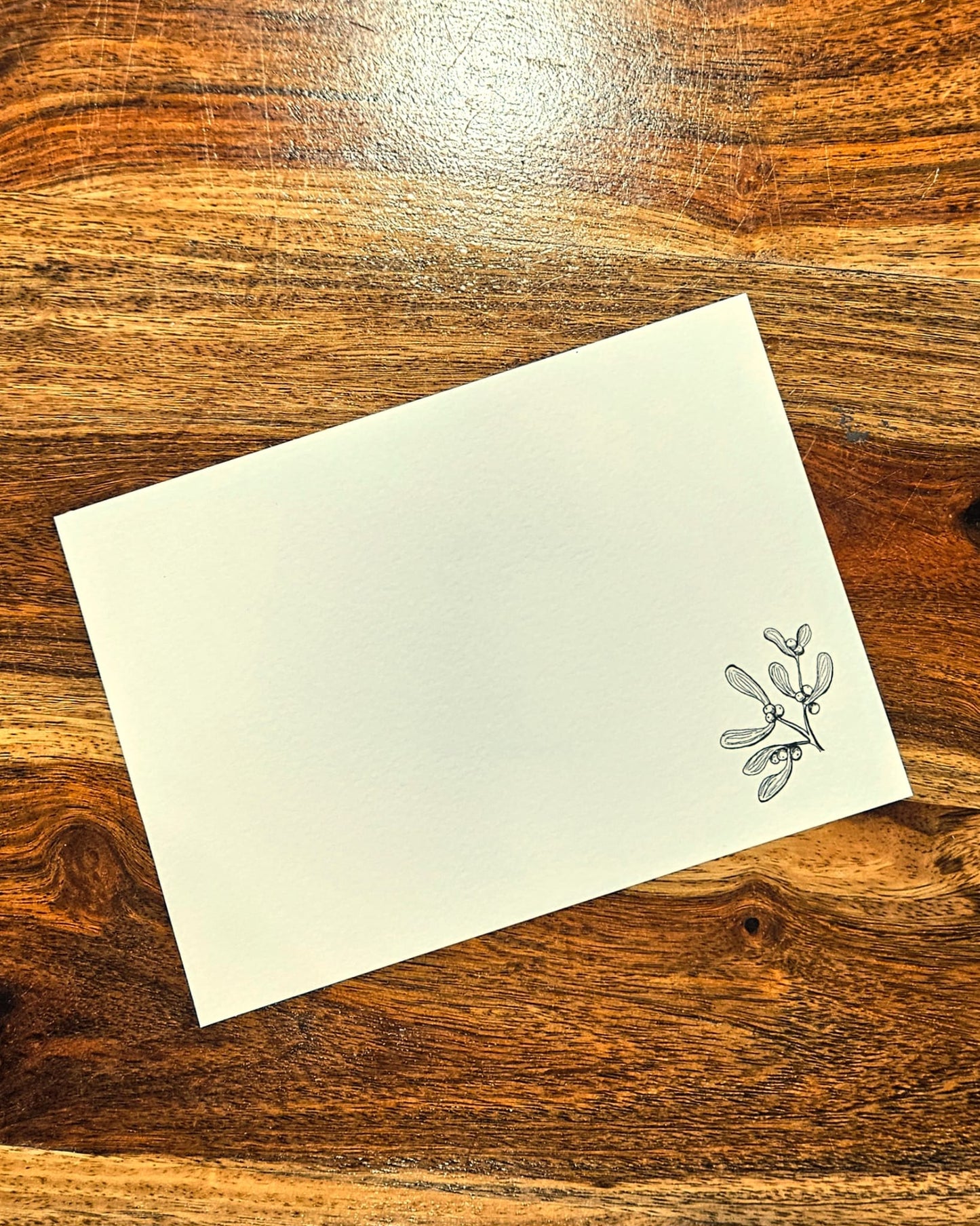 Notecards - Christmas - Mistletoe