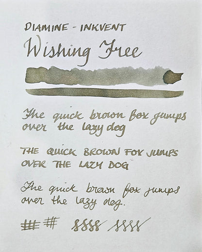 Diamine Inkvent Wishing Tree (sample)